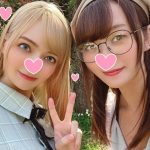 【女子大生エロ動画】金髪娘とぷるぷるGカップ娘JD！